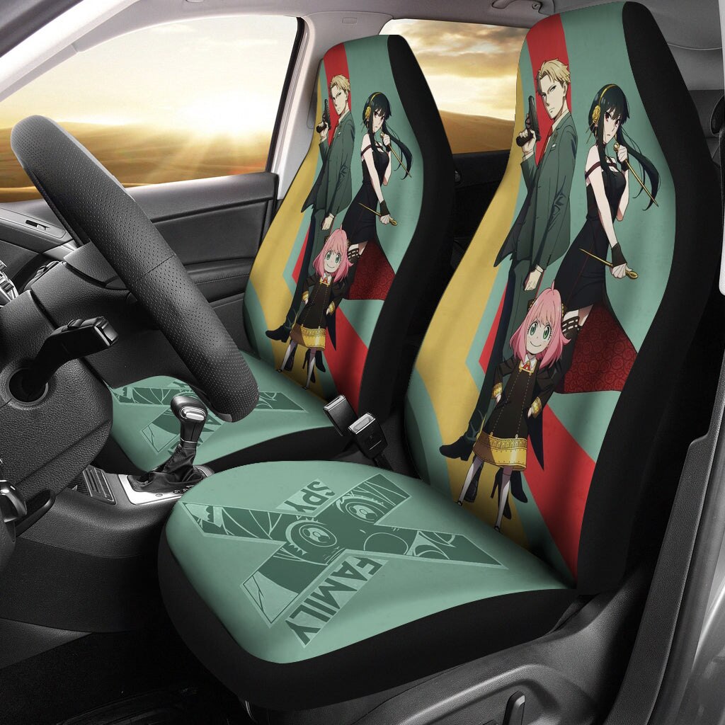 Spy X Family Custom Car Seat Covers