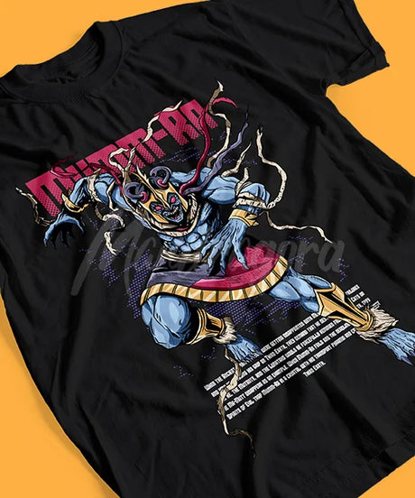 Here at Everythinganimee we have the best anime shirts in the world.
Embrace the power of the ancient with this Mumm-Ra tee featuring a bold and dynamic design that brings the iconic villain to life. This striking shirt showcases Mumm-Ra in his powerful form, ready to unleash chaos.