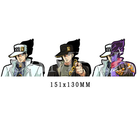 Jotaro Kujo JoJo's Bizarre Adventure Motion Stickers