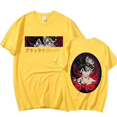 Dive into the mystical realm of grimoires with our Black Clover Asta T-Shirt. If you are looking for more Black Clover Merch, We have it all!| Check out all our Anime Merch now!