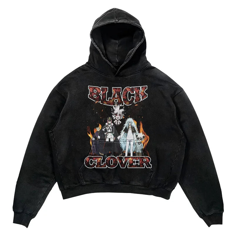 Dress up in style! This hoodie captures the essence of the series of Black Clover. | If you are looking for more Black Clover Merch, We have it all! | Check out all our Anime Merch now!