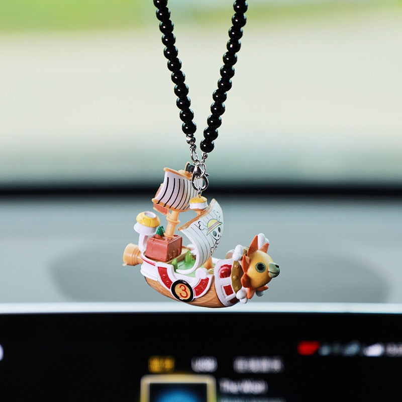 One Piece Car Pendants - Collectible Ship Treasures