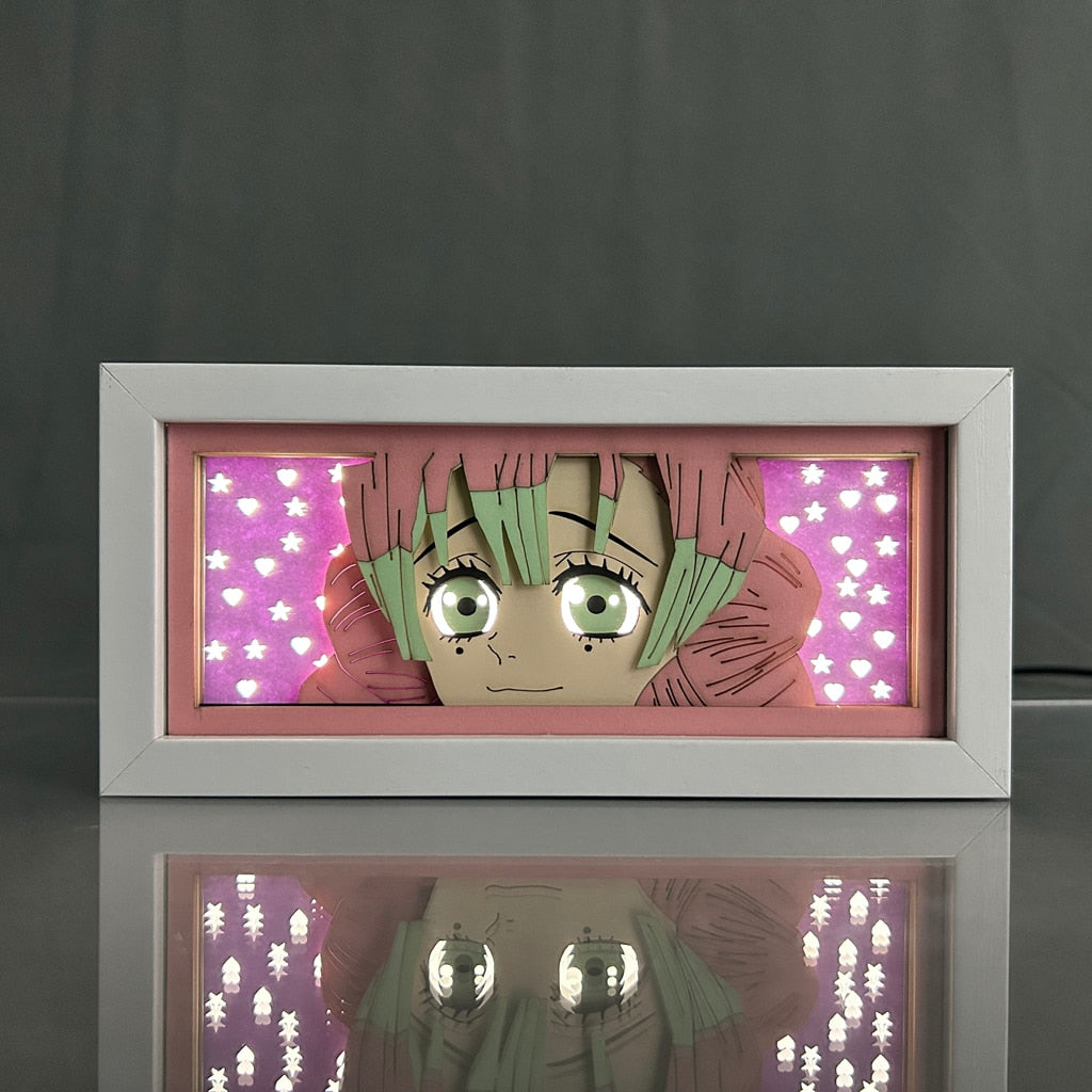 This lightbox captures the magic of Demon Slayer. If you're looking for more Demon Slayer merch, we have it all! Check out our anime merch now—free shipping!