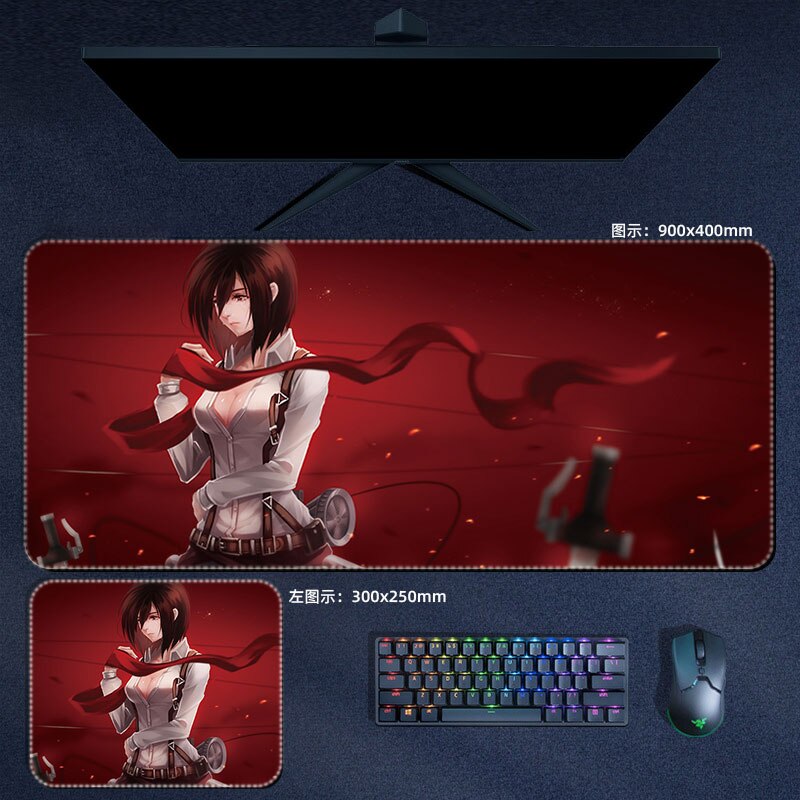 This mousepad captures the magic of  Attack On Titan. Want more Attack On Titan merch? We’ve got it all—check out our anime store now with free shipping!