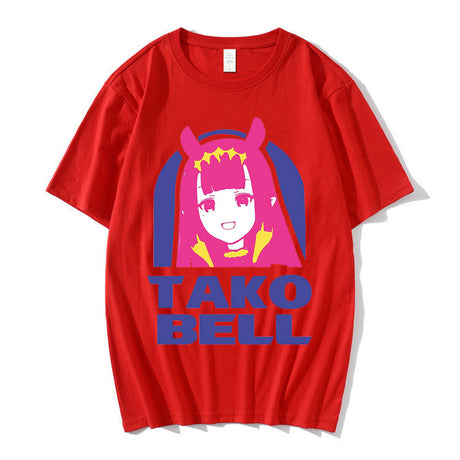 This tee captures the magic of Ninomae Ina’nis. If you're looking for more Hololive merch, we have it all! Check out our anime merch now—free shipping!