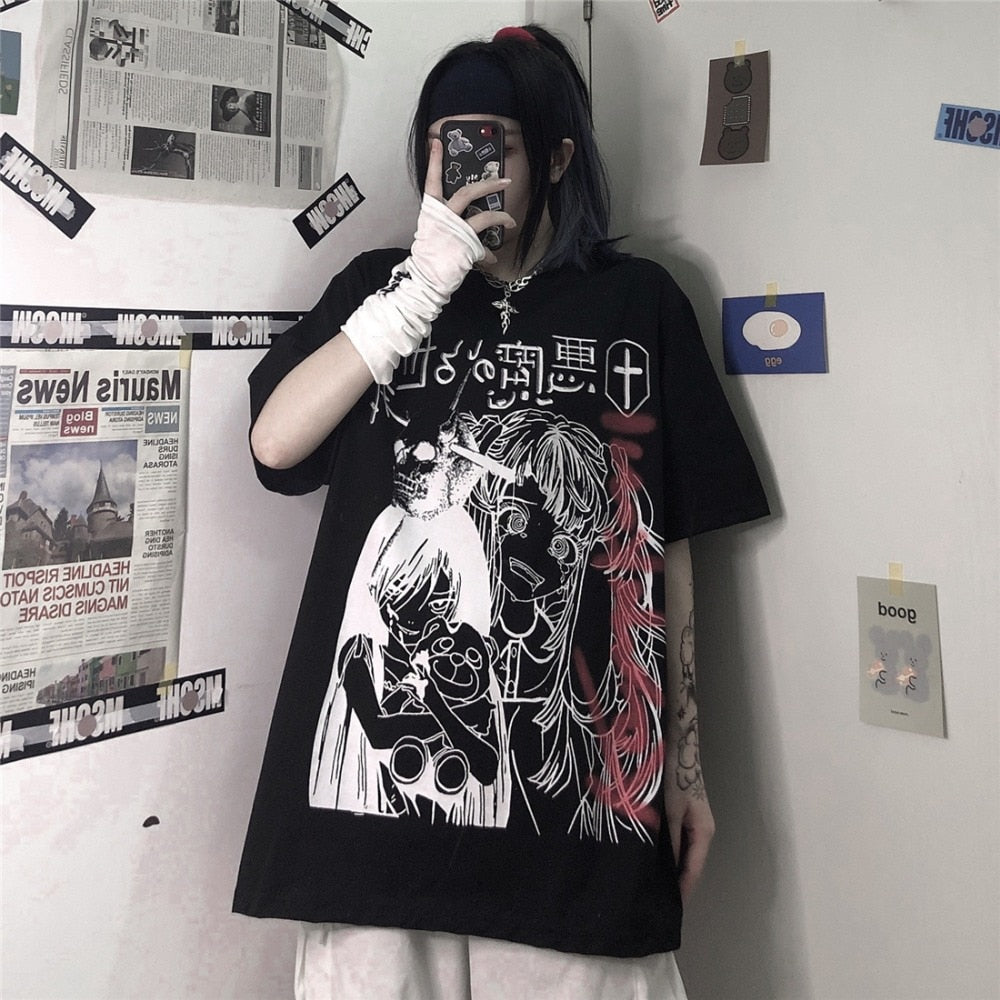 This tees captures the magic of Anime. If you're looking for more Anime merch, we have it all! Check out our anime merch now—free shipping!