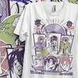 Immerse yourself in this striking Tee, perfect for anime fans. Looking for more Jojo's Bizarre merch? Explore our full collection of anime merch now!