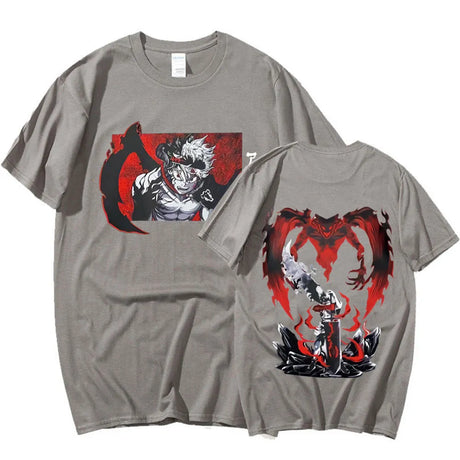This shirt captures the magic of Asta. If you're looking for more Black Clover merch, we have it all! Check out our anime merch now—free shipping!
