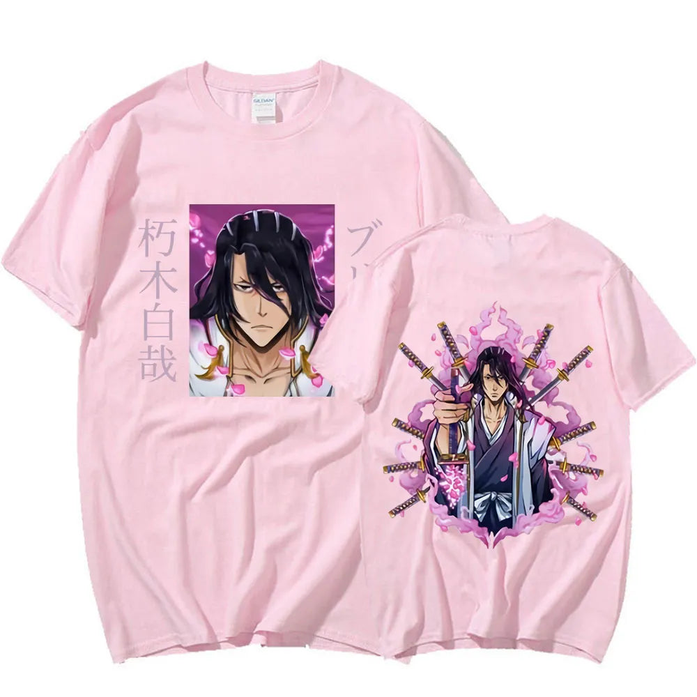 Enter the world of Soul Reapers with our Bleach Byakuya Kuchiki T-Shirt, If you are looking for more Bleach  Merch, We have it all!| Check out all our Anime Merch now!