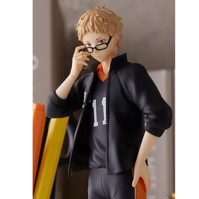 This figurine captures the magic of Kei Tsukishima. If you're looking for more Haikyuu!! merch, we have it all! Check out our anime merch now—free shipping!