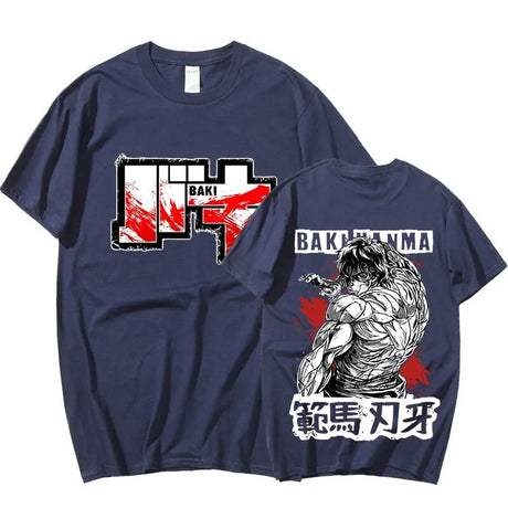 You can proudly display your love for this legendary with our exclusive Baki T-Shirt! If you are looking for more Baki  Merch, We have it all!| Check out all our Anime Merch now!