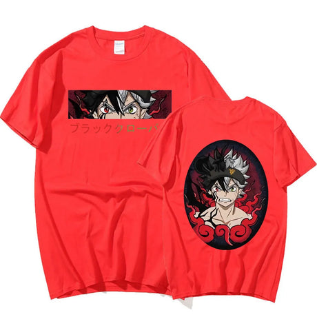 Dive into the mystical realm of grimoires with our Black Clover Asta T-Shirt. If you are looking for more Black Clover Merch, We have it all!| Check out all our Anime Merch now!