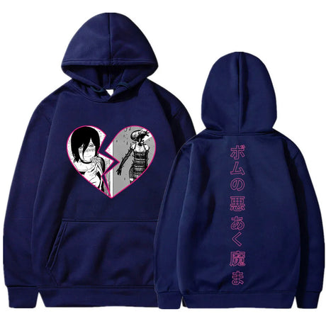 Immerse yourself in the chaotic world of Chainsaw Man with our Reze Hoodie! If you are looking for more Chainsaw Man Merch, We have it all!| Check out all our Anime Merch now!
