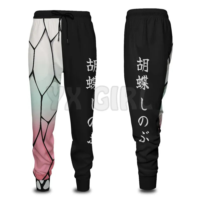DemonStride - Sports Pants: Unleash the Slayer Within!