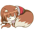 This sticker captures the magic of Holo. If you're looking for more Spice and Wolf merch, we have it all! Check out our anime merch now—free shipping!