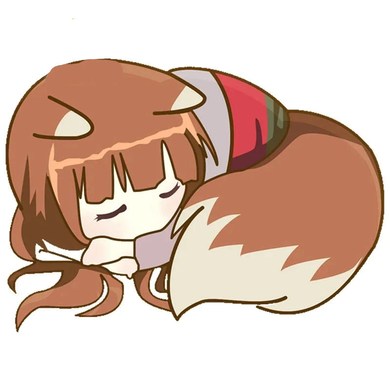 This sticker captures the magic of Holo. If you're looking for more Spice and Wolf merch, we have it all! Check out our anime merch now—free shipping!
