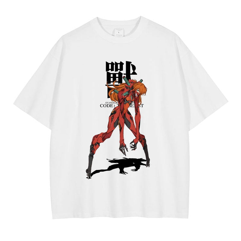 This tees captures the magic of Neon. If you're looking for more Neon Genesis Evangelion merch, we have it all! Check out our anime merch now—free shipping!