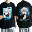 This shirt embodies the spirit of adventure in the world of Jujutsu Kaisen. If you are looking for more Jujutsu Kaisen Merch, We have it all!| Check out all our Anime Merch now!