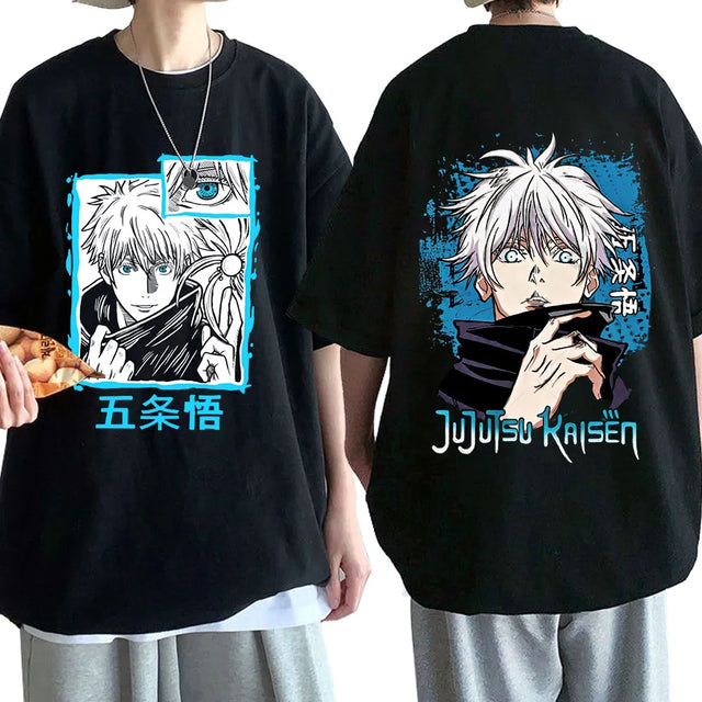 This shirt embodies the spirit of adventure in the world of Jujutsu Kaisen. If you are looking for more Jujutsu Kaisen Merch, We have it all!| Check out all our Anime Merch now!