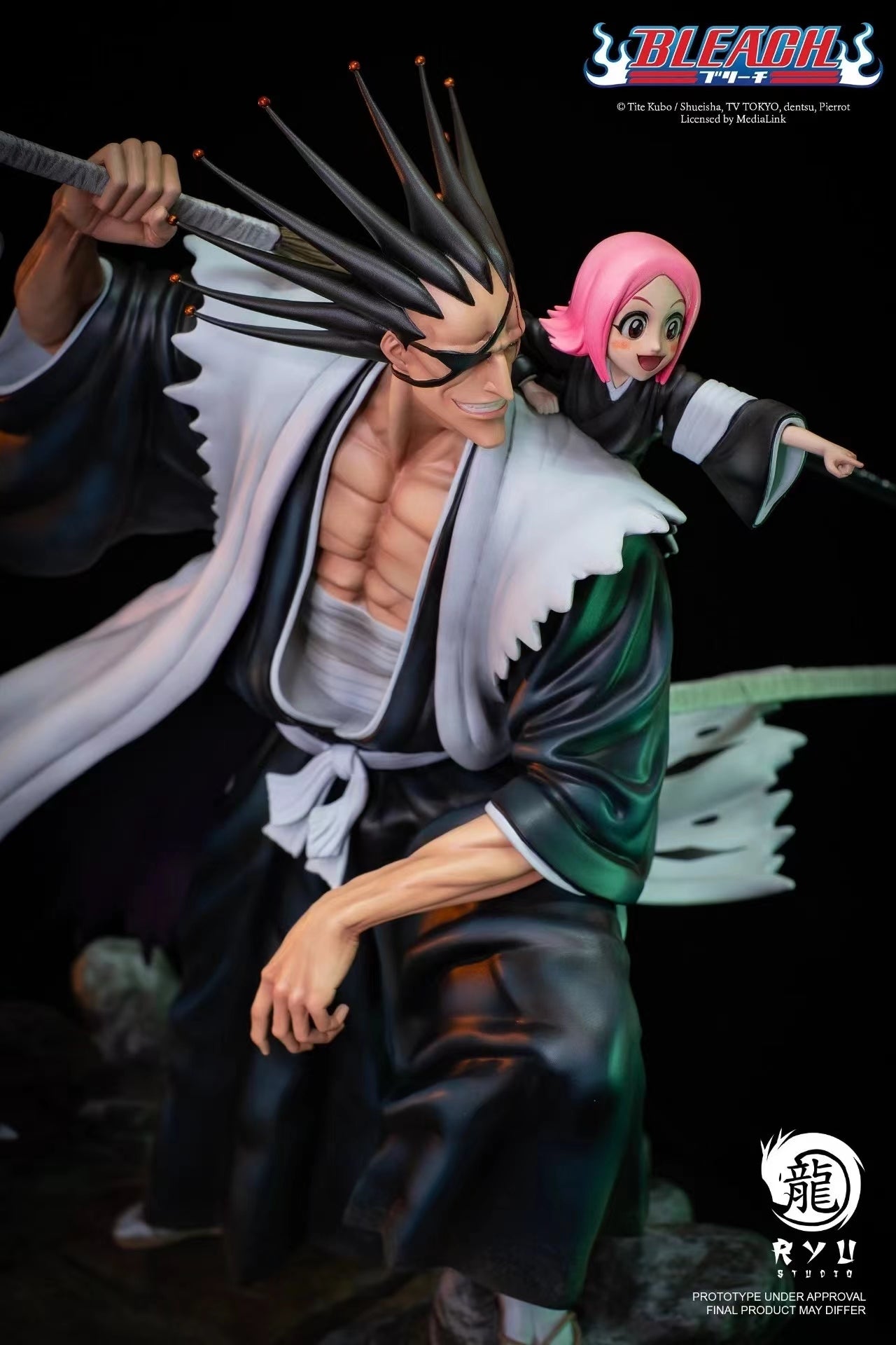 This figurine captures the magic of Kenpachi & Yachiru. If you're looking for more Bleach merch, we have it all! Check out our anime merch now—free shipping!