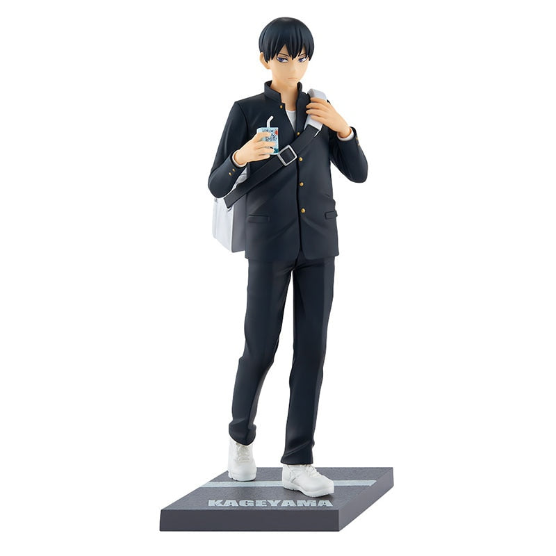 This figurine captures the magic of Tobio Kageyama. If you're looking for more Haikyuu!! merch, we have it all! Check out our anime merch now—free shipping!
