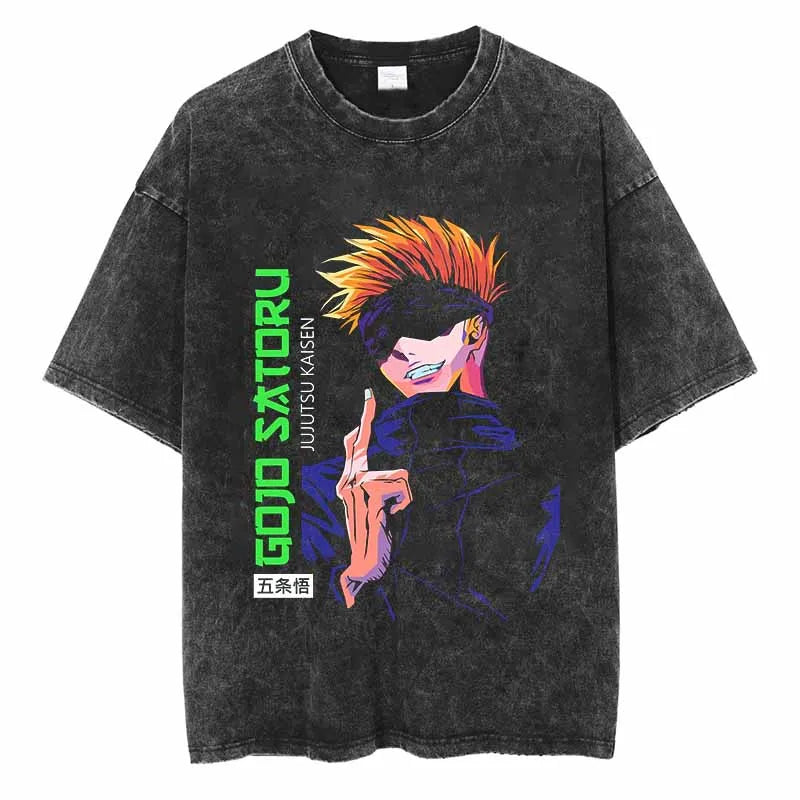 This tee captures the magic of Jujutsu Kaisen. If you're looking for more Jujutsu Kaisen merch, we have it all! Check out our anime merch now—free shipping!