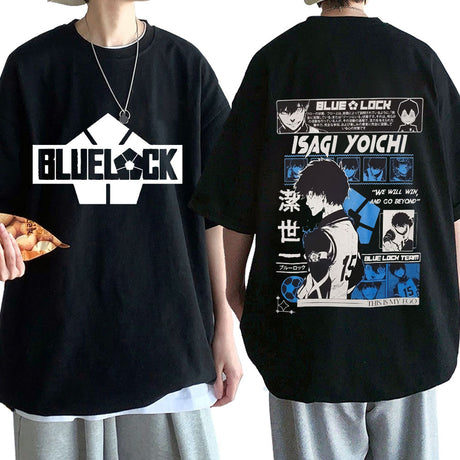 Unlock your inner beast with our new Blue Lock Isagi Yoichi Shirt  | If you are looking for more Bluelock Merch, We have it all! | Check out all our Anime Merch now!