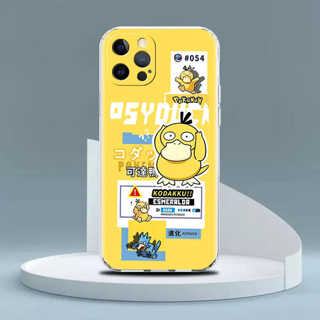 This case features an enchanting geometric design, showcasing Psyduck's quirky charm.  If you are looking for more Pokemon Merch,We have it all!| Check out all our Anime Merch now!