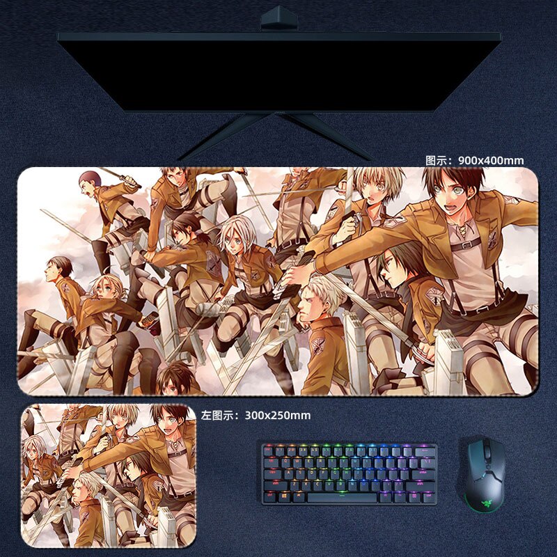 This mousepad captures the magic of  Attack On Titan. Want more Attack On Titan merch? We’ve got it all—check out our anime store now with free shipping!