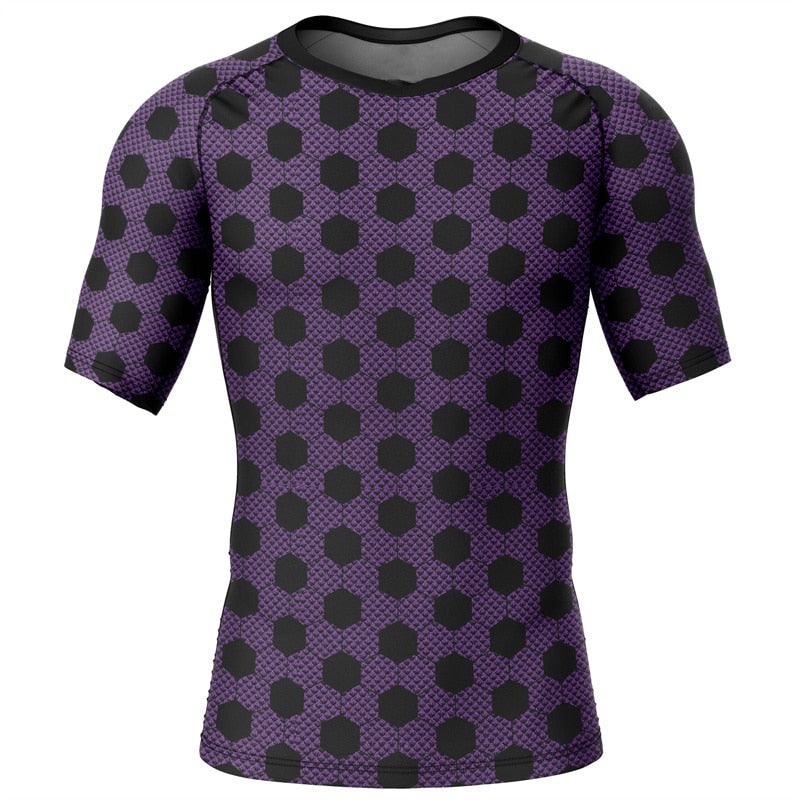 Demon Slayer Short Sleeve Compression Shirts