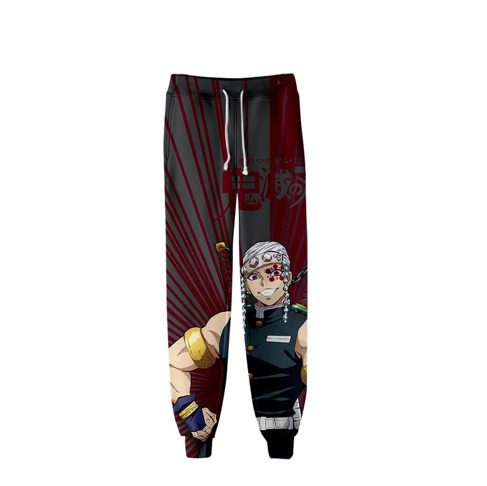 Stay Comfy & Upgrade your style with our new exclusive Demon Slayer Sweatpants. If you are looking for more Demon Slayer Merch, We have it all! | Check out all our Anime Merch now!