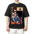 Here at Everythinganimee we only have the best shirts in the world! Step into the world of Mashle: Magic and Muscles with this action-packed Mash Power Punch Tee, showcasing Mash in full muscle-bound glory. Featuring vibrant comic-style panels, this dynamic design perfectly captures Mash’s strength and relentless determination.
