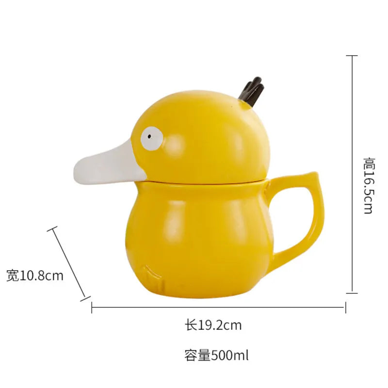 Embark on a journey through the world of Pokemon with our Pokemon Psyduck Mug. If you are looking for more Pokemon  Merch, We have it all! | Check out all our Anime Merch now!