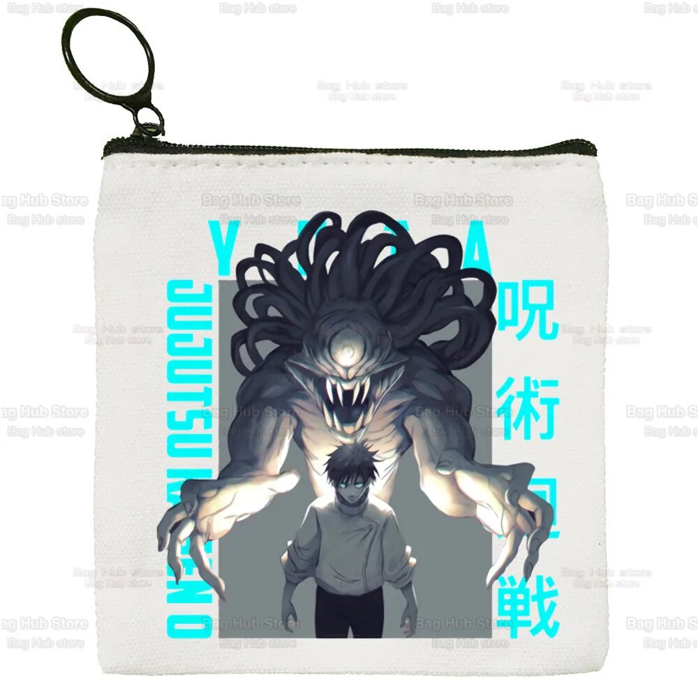 This bag is a high-quality canvas & features iconic imagery from the beloved anime of Jujutsu. If you are looking for more Jujutsu Kaisen Merch, We have it all! | Check out all our Anime Merch now!