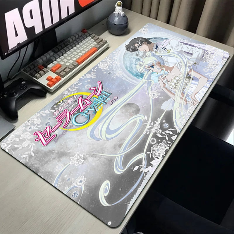 This mouse pad captures the magic of Sailor Moon. If you're looking for more Sailor Moon merch, we have it all! Check out our anime merch now—free shipping!