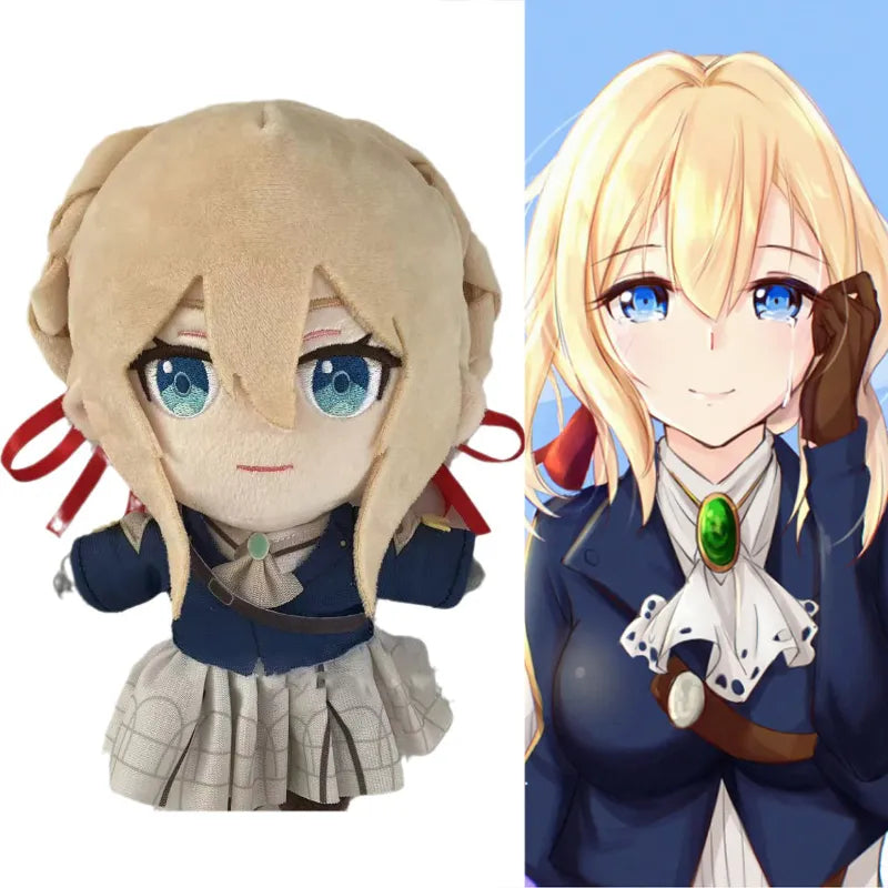 This plushie beautifully captures the essence of Violet, making it a must-have. If you are looking for more Violet Merch, We have it all! | Check out all our Anime Merch now!