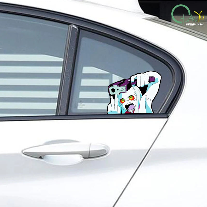 This tee captures the magic of Rebecca. If you're looking for more Cyberpunk: Edgerunners merch, we have it all! Check out our anime merch now—free shipping!