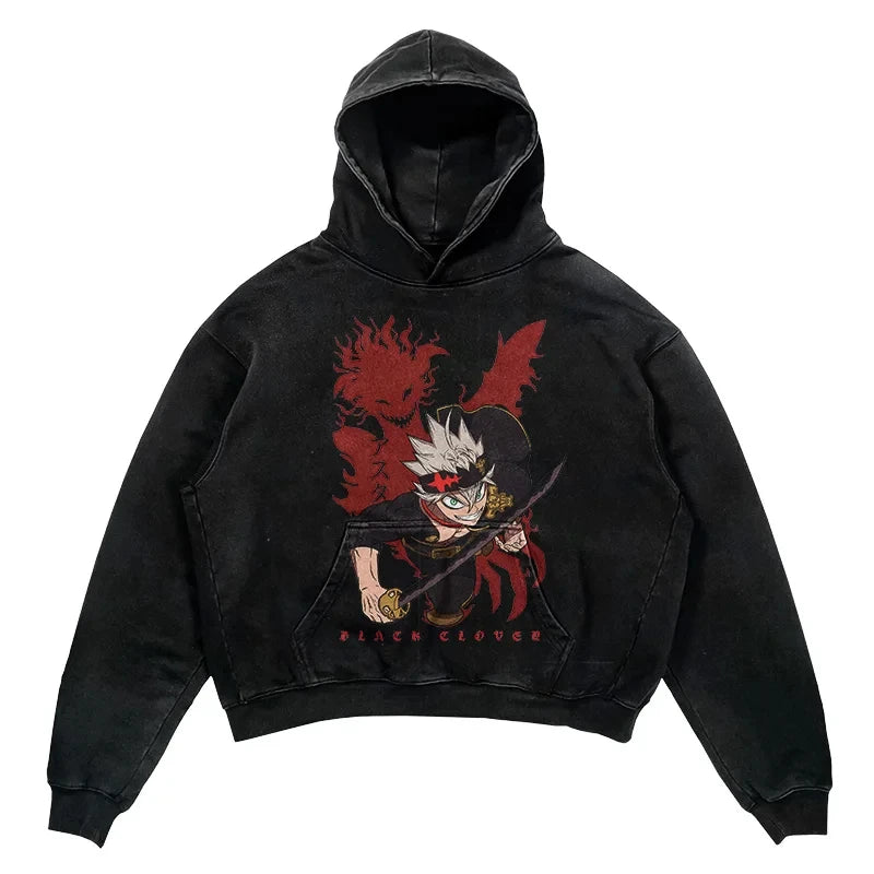 This hoodie is your next essential armor in the battle against mundane attire. If you are looking for more  Black Clover Merch, We have it all! | Check out all our Anime Merch now!