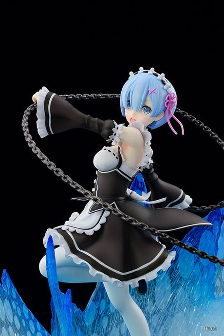 Pre Sale Anime Re:life In A Different World From Zero Action Figure Rem Remu Original Hand Made 1/7 Peripherals Model Toy, everythinganimee