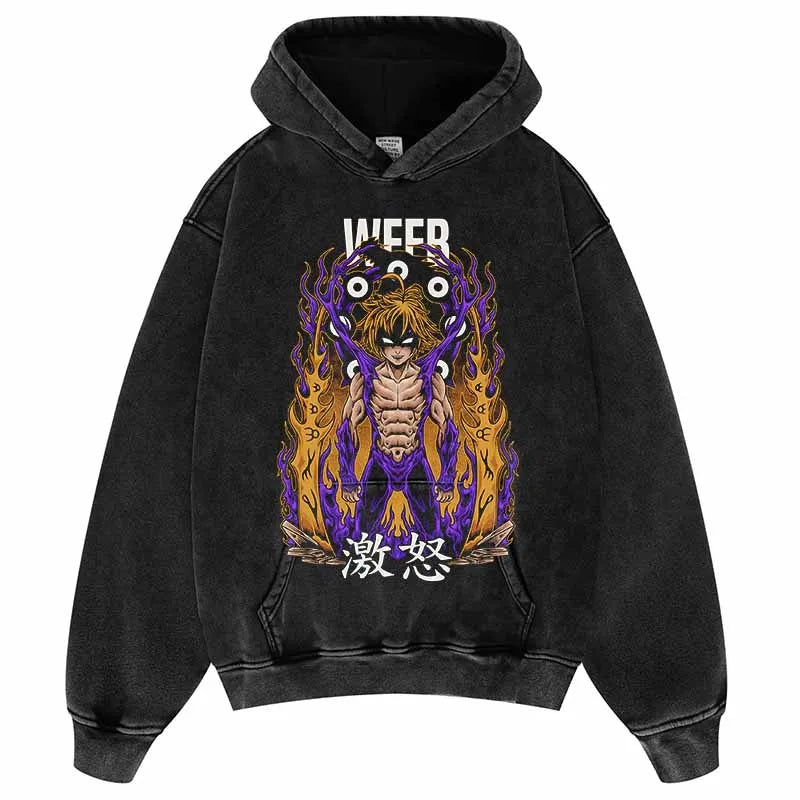 This Hoodie  celebrates the beloved Seven deadly sins Series, ideal for both Autumn And Winter. | If you are looking for more Seven deadly sins Merch, We have it all! | Check out all our Anime Merch now!