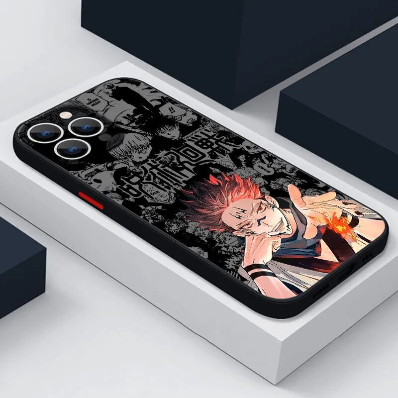 Elevate your phone's style and protection with the Satoru & Sukuna Phone Case | If you are looking for more Jujutsu Kaisen Merch, We have it all| Check out all our Anime Merch now!