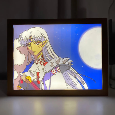 This Light Box combines traditional anime art with modern lighting technology. | If you are looking for more Inuyasha Merch, We have it all! | Check out all our Anime Merch now!