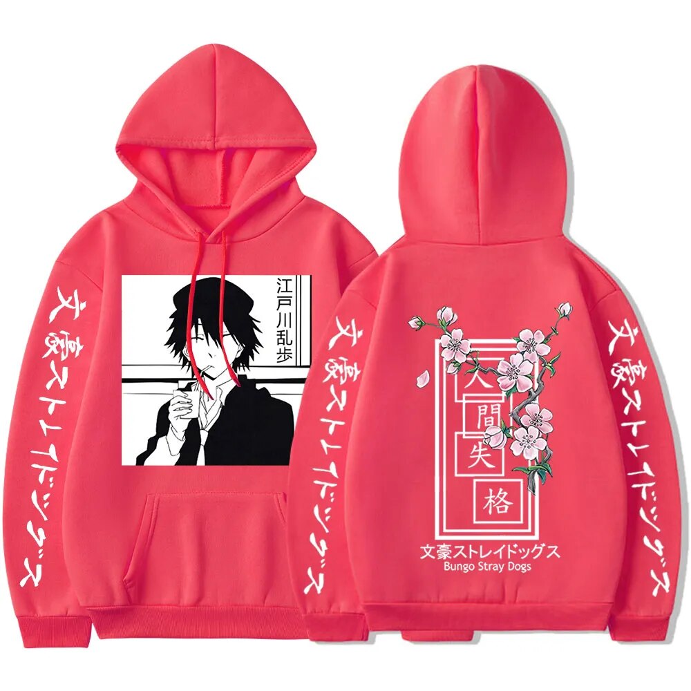 Upgrade your wardrobe with our new Edogawa Bungo Stray Dogs Hoodie | If you are looking for more Bungo Stray Dogs Merch, We have it all! | Check out all our Anime Merch now!