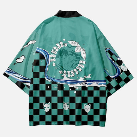 This kimonos captures the magic of Demon Slayer. If you're looking for more Demon Slayer merch, we have it all! Check out our anime merch now—free shipping!