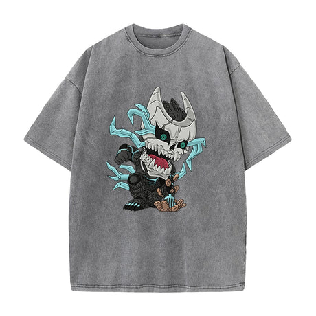 Here at Everythinganimee we have only the best anime merch! Free Global Shipping.
Unleash the power of Kaiju No. 8 with this high-quality, acid-washed shirt featuring Hibino Kafka. This standout piece combines durable craftsmanship with iconic anime design, perfect for fans who want to make a bold statement.