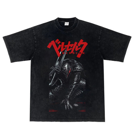 This shirt features a print of Guts, embodying his fierce & unyielding spirit. | If you are looking for more Berserk Merch, We have it all! | Check out all our Anime Merch now!