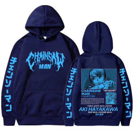 Immerse yourself in the world of Chainsaw Man with this sleek and trendy Hoodie. If you are looking for more Chainsaw Man Merch, We have it all!| Check out all our Anime Merch now.