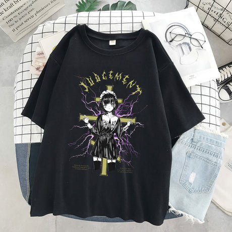 This tees captures the magic of Anime. If you're looking for more Anime merch, we have it all! Check out our anime merch now—free shipping!