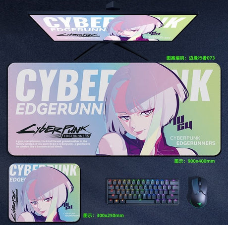 This mousepad captures the magic of Cyberpunk Edgerunners. Want more merch? We’ve got it all—check out our anime store now with free shipping!