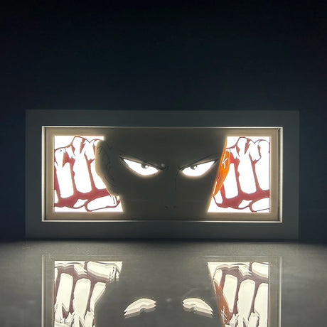 This light box is a display that brings the Saitama universe into your space. | If you are looking for more One Punch Man Merch, We have it all!| Check out all our Anime Merch now!